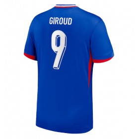 Frankrike Olivier Giroud #9 Hemmakläder EM 2024 Kortärmad